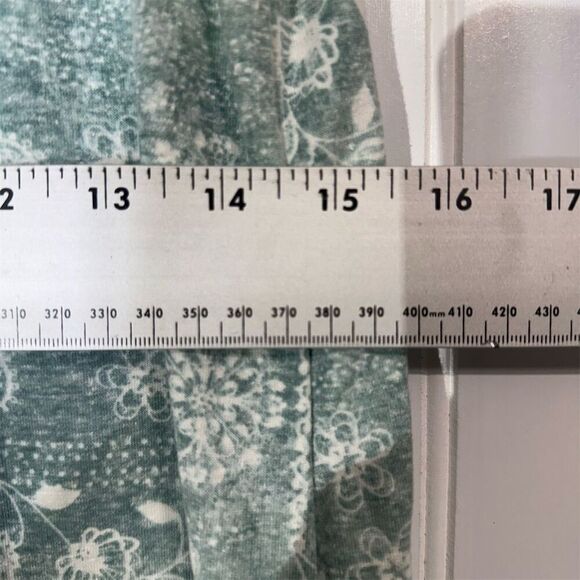 FSL+Apparel Green Bandana Print Cutout Top Women’s Small USA Made boho cottage - Picture 5 of 8